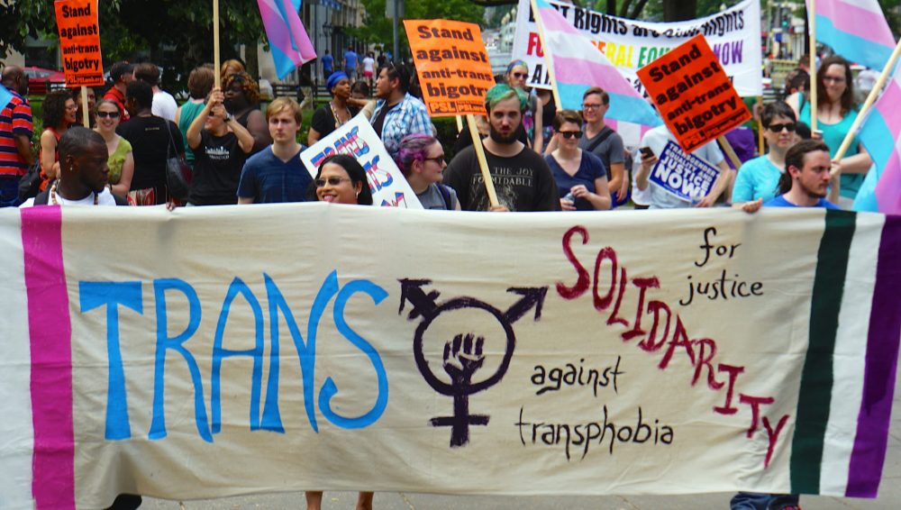 Transgender rights march